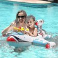 thumbnail image 4 of Free Swimming Baby Inflatable Swim Float Seat Boat Pool Swim Ring For Toddler, 4 of 5
