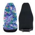 thumbnail image 6 of FUIALDOLG Floral Print Vehicle Seat Covers for Women, 2 Pack Front Seat Cover Decorative Elastic Front Seat Protectors, 6 of 13