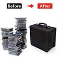 40Discs DVD Case Holder, Heavy Duty Zipper Protective Movie Media ...