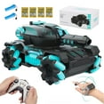 thumbnail image 4 of EPP Material RC Airplane V17 - 2.4GHz 4 Coreless Motor Fixed Wing Aircraft with Gravity Sensing, Stunt Rolling, Cool Lights, 300m Control Distance, 15min Flight Time - Silver Dual Battery Version, 4 of 7