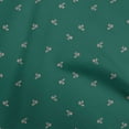 thumbnail image 1 of oneOone Cotton Poplin Dark Teal Green Fabric Floral Ditsy Quilting Supplies Print Sewing Fabric By The Yard 42 Inch Wide, 1 of 4