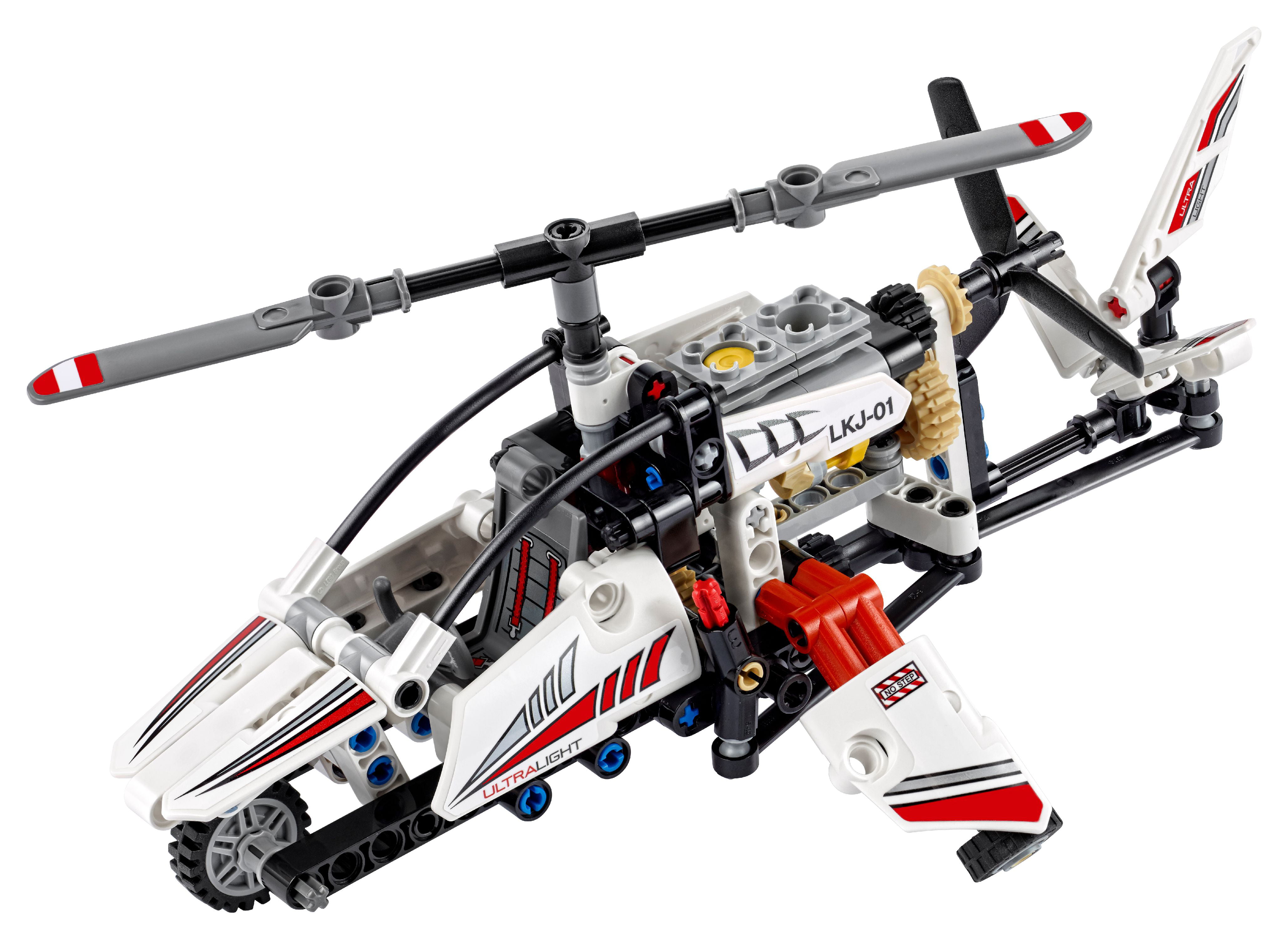 impressionisme tyktflydende Gør det tungt LEGO Technic Ultralight Helicopter 42057 (199 Pieces) - Walmart.com