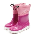 thumbnail image 2 of Boatilus Toddlers Penguy B Welly Boots, Fucsia Pink,10 M US, 2 of 7