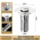 thumbnail image 2 of Colador Para Desagüe De Baño Nuevo Filtro Para Desagüe Con Filtro De Acero Inoxidable Extraíble Recogedor De Pelo Universal Para Atascos, 2 of 8