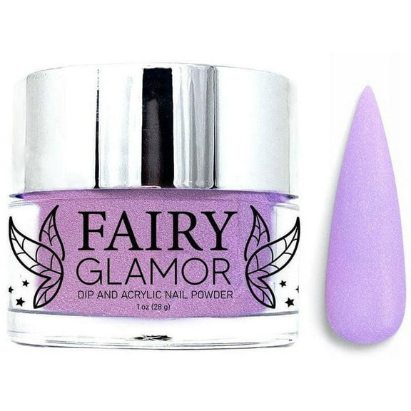Purple Solid Dip and Acrylic Nail Powder 1oz | Butterfly Kisses