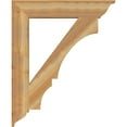 thumbnail image 3 of Ekena Millwork 6"W x 36"D x 44"H Balboa Traditional Rough Sawn Bracket, Western Red Cedar, 3 of 4