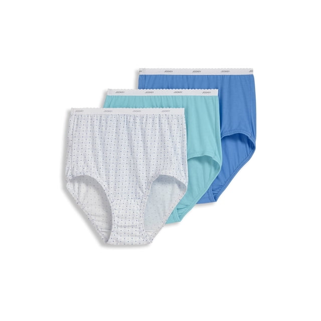 Jockey Women's Plus Size Classic Brief - 3 Pack