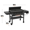 Blackstone Original 36” Omnivore Propane Griddle with Hard Cover and