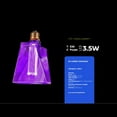 thumbnail image 6 of Next Glow Decorative Light bulb Eq 20W, ICE Style Decorative Light Bulbs Shaped E26 55 Lumen - Purple, 6 of 6