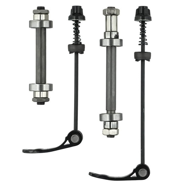 Paliers D'essieu Avant Et Arrière Pour Vélo - Pour Moyeu De Roue - Lot De 2 (acier)