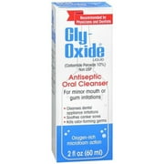 Gly-Oxide Liquid Antiseptic Oral Cleanser 2 oz (Pack of 6)
