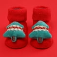 thumbnail image 5 of Baby Christmas Slipper Socks Infant Non Skid Soles Socks Indoor Winter Warm Holiday Socks for Toddler Boy Girl, 5 of 6
