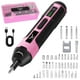 thumbnail image 1 of JENABOM Destornillador Eléctrico Inalámbrico 105 en 1, Destornillador Recargable de 3.6V, Torque Máximo de 5N. M, Torque de 4 Velocidades, Luz LED, para Mujer Hogar Oficina Bricolaje (Rosa), 1 of 8