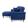 thumbnail image 4 of Sala Modular Sofá Cama Reversible De Lino Azul Makora Modelo Calatrava, 4 of 9