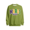 thumbnail image 4 of Mercatoo Toddler Baby Girl Boy M𝐚rdi Gr𝐚s Outfit Letter Sweatshirt Long Sleeve Shirt Tops Spring Fall Clothes C𝐚rnival Loose Top, 4 of 4
