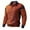 Brown, variant on European & Autumn/Winter Casual Textured Corduroy Fabric Contrast Color Button Long Sleeve Shirt, Men's Color Block Patchwork Collared Work Top with Pocket