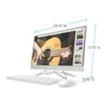 HP 27 AllinOne Desktop Computer, R5, 8GB, 512GB, White, Windows 11