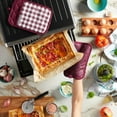 thumbnail image 7 of KitchenAid Gingham Pot Holder 2-Pack Set, Beet, 7"x10", 7 of 7