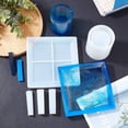 DIY Supplies Kits with Silicone Molds & Measuring Cup Tinfoil Latex ...