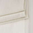 thumbnail image 3 of NICETOWN Linen French Door Curtain No Drill Roman Shades, Ivory Solid Cordless Light Filtering Blinds for Porch Glass Door, 26"x40", 1Pc, 3 of 8