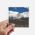 thumbnail image 1 of Blue Sky Forestry Science Nature Scenery Sticker Square Waterproof Stickers Wallpaper Car Decal, 1 of 1