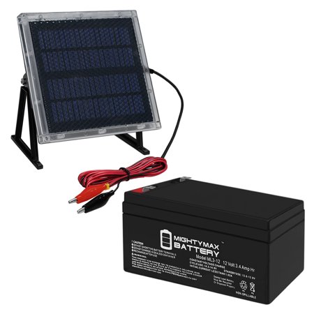 Mighty Max 12V 10Ah Scooter Battery - 2 Pack, SLA AGM, Replaces GS Portalac TPH12100
