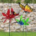 thumbnail image 2 of Exhart 8081598 WindyWings Assorted Color Plastic Wind Chime, Pack of 48, 2 of 2