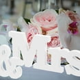 thumbnail image 4 of Milisten 1Jgo Señal De Letras Mr and Mrs En Madera Para De Bodas Y Fiestas Románticas, 4 of 8