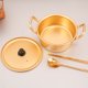 thumbnail image 5 of Olla coreana para fideos ramen, olla de aluminio con doble asa y tapa para fideos instantáneos, 5 of 8