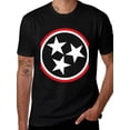 thumbnail image 2 of T-shirt Tennessee State Flag  Soft Cotton Adult Heat-Transfer Graphic T-Shirt - 180g Breathable Fabric, Unisex Summer Casual Wear with Durable Heat-Printed Design, 2 of 10