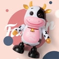 thumbnail image 5 of Musical Dancing Cows Toy Durable Swinging Cow Model Ornaments for Kids Families Christmas Gifts, 5 of 5