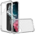 thumbnail image 2 of For Samsung Galaxy S24 Hybrid Transparent Thick Pure TPU Rubber Silicone 4 Corners Gel Shockproof Protective Slim Back Cover ,Xpm Phone Case [ Clear ], 2 of 7