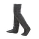 thumbnail image 2 of Calcetines altos por encima de la rodilla para hombre y mujer, calcetines para botas, pantuflas de felpa suaves, medias para piernas Longitud de pierna 55cm, 2 of 9