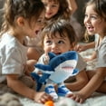 thumbnail image 3 of Italian Brainrot Tralalero Tralala Plush 12 inch, Funny Tralalero Tralala Plushies Toy for Kids, Collectible AI Sharks in Sneakers Stuffed Animals, Home Office Decoration Gift C, 3 of 5