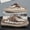 Coffee Brown, variant on Toe-Post Slippers Men'S New Summer Outdoor Anti-Slip One-Kick No-Heel Half-Slipper