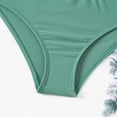 thumbnail image 4 of CAUYDY Teen Girls Bikini Swimsuit Set 3 Piece Tween Girl Bathing Suit with Cover Ups Kids Girls Children Girls 7T 8T 9T 10T 11T 12T 13T 14T Summer Swimwear (Sizes 12-13 Years,D01-Green), 4 of 5