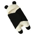 thumbnail image 3 of Manta Swaddle Recién Nacida, Sujetadores de Bucle de Bucle de Gancho Para Bebés Recién Nacidos Tamaña Con Capucha Ajuste de Felpa Suave para Uso Al Aire Libre, 3 of 8