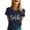 Navy, variant on Vetement Femme ete 2025 T Shirts For Women Graphic Tee Clothes Summer Short Sleeve Top Tee Shirt Women Graphic Swim Our Womens Long Sleeve Casual Shirts for T Large Short Top S S