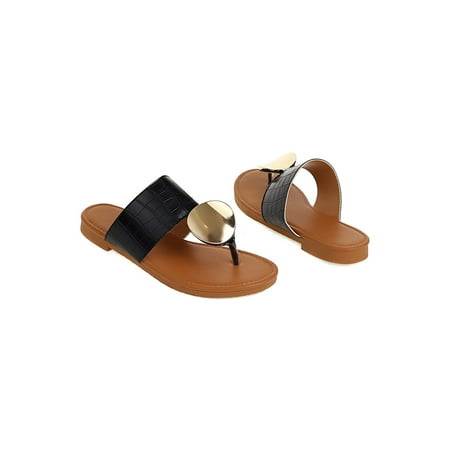 

Tenmix Womens Indoor&Outdoor Comfortable Flat Sandals Casual Clip Toe Flip Flops Women s Nonslip Slip On Thong Shoes