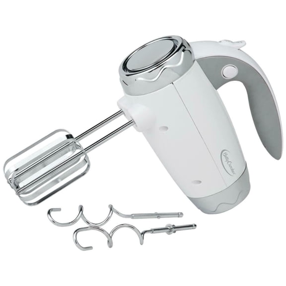 Betty Crocker 7-Speed Power up Hand Mixer, White, BC-2205C
