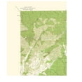 thumbnail image 3 of Topographical Map - China Mountain California Quad - USGS 1961 - 23 x 28.56 - Vintage Wall Art, 3 of 5