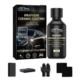 X10 Graphene Ceramic Spray Coating (8 oz) - up to 3 yrs of Auto Protection  Sprayable Ceramic Coating Maintenance Kit-Infused Graphene Oxide Technology  for Cars, Boats, RV's & Motorcycle (Made in USA) 