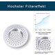 thumbnail image 2 of Stainless Steel Kitchen Sink Filter (Set of 3) - Shower Hair Catcher 7.5 x 7.5 cm, 90 Hole Filter, Grid, Kitchen Accessory, Bathroom, Kitchen, 2 of 5