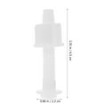 thumbnail image 2 of BESTYASH 2Pcs Toilet Lid Repair Kit POM White Prevent Loosening Hotel Maintenance, 2 of 7