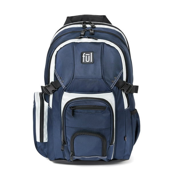 FUL Tennman Laptop Backpack, 17" Laptop Sleeve, Navy