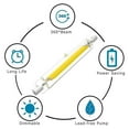 thumbnail image 6 of LED R7s COB 78mm 118mm Dimmable Glass Tubes 15W 30W Bulbs Replace Lamp B, 6 of 9
