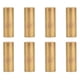 thumbnail image 5 of Manguito de rodamiento autolubricante, 8 Uds., 8mm de diámetro x 11mm de diámetro exterior x 30mm de longitud, manguito de latón para equipos eléctricos, 5 of 8