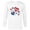 White, variant on Marvel Spider-Man Spidey Hearts Valentine's Day - Long Sleeve T-Shirt for Men - Customized-White