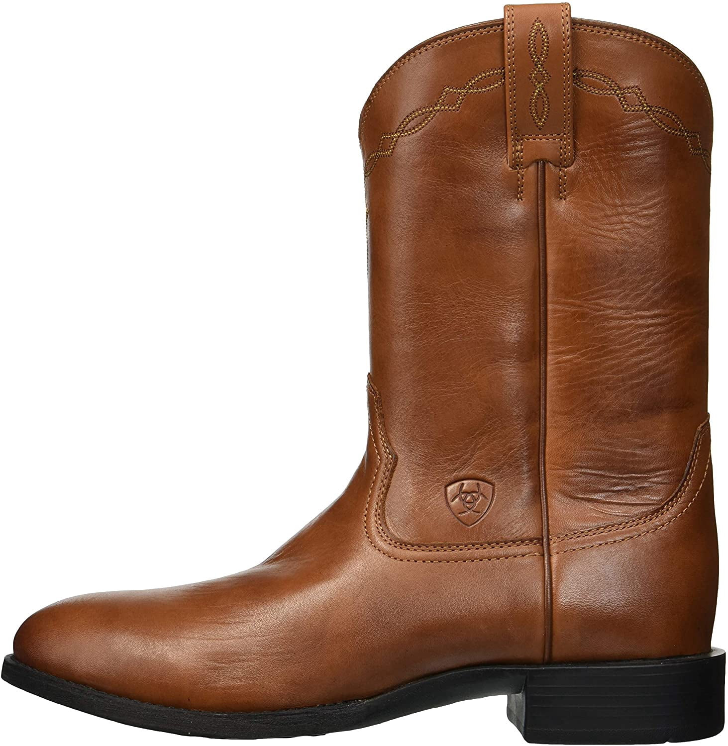 ariat heritage roper cognac
