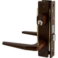 thumbnail image 1 of Cerradura Aluminio Basica Doble Cafe 18CL Lock, 1 of 3